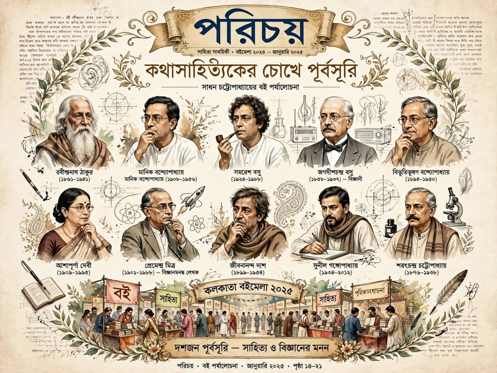 Read more about the article কথাসাহিত্যিকের চোখে পূর্বসূরী : সাধন চট্টোপাধ্যায়