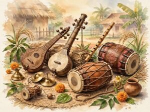 Read more about the article প্রসঙ্গ: বাংলার পরম্পরাগত লোকবাদ্যযন্ত্রের বিবর্তন ও কিছু কথা